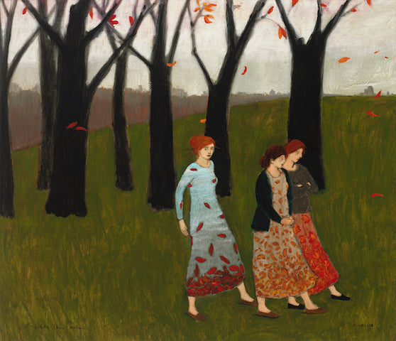 Fall, like three sisters