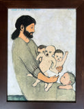 Jesus & the angry babies - poster
