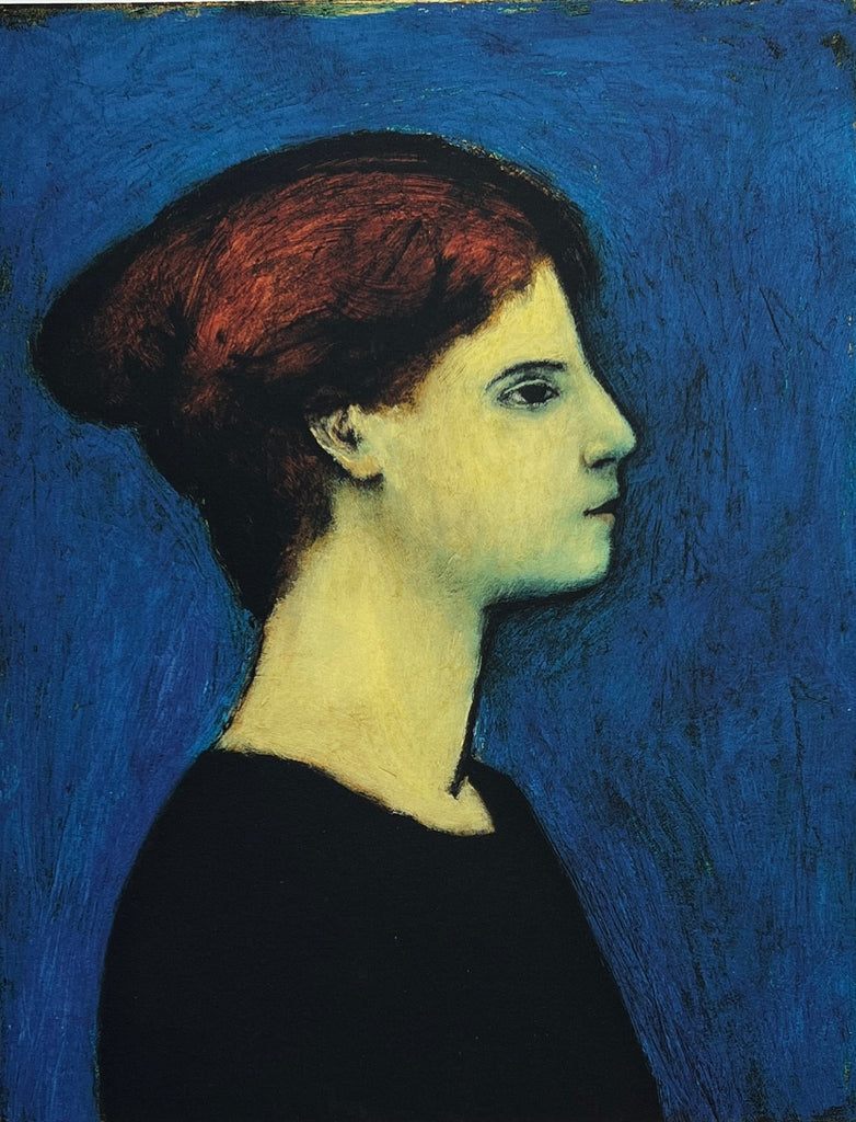 untitled portrait blue - giclee