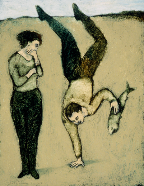 fish dance observed - giclee