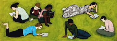 seven women reading